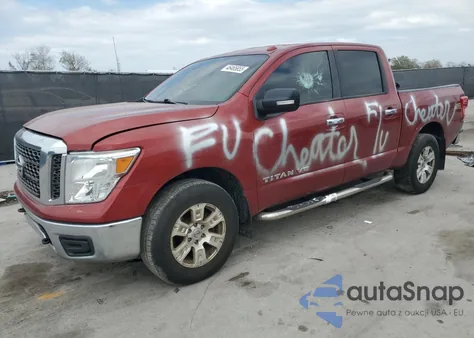 2018 Nissan Titan S z USA, uszkodzony, nr VIN 1N6AA1EJ4JN534595
